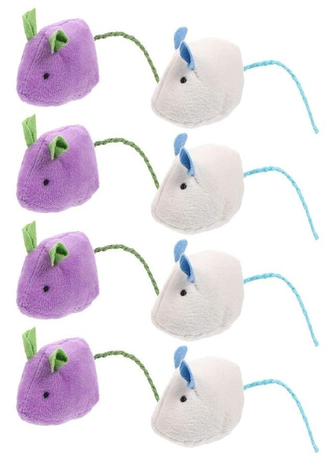 KittuPet 2 pcs Plush Mouse Cats Rattling Mice Amusement Toys Catnip Mice Toys Cat Mice Toys Kitten Stuffed Animal Toy Cat Catching Toy Sponge Ball Choose Color May Vary - Image 5